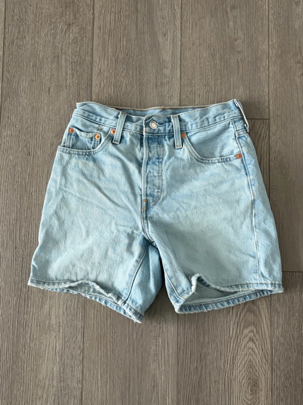 Levi's Light blue 501 shorts